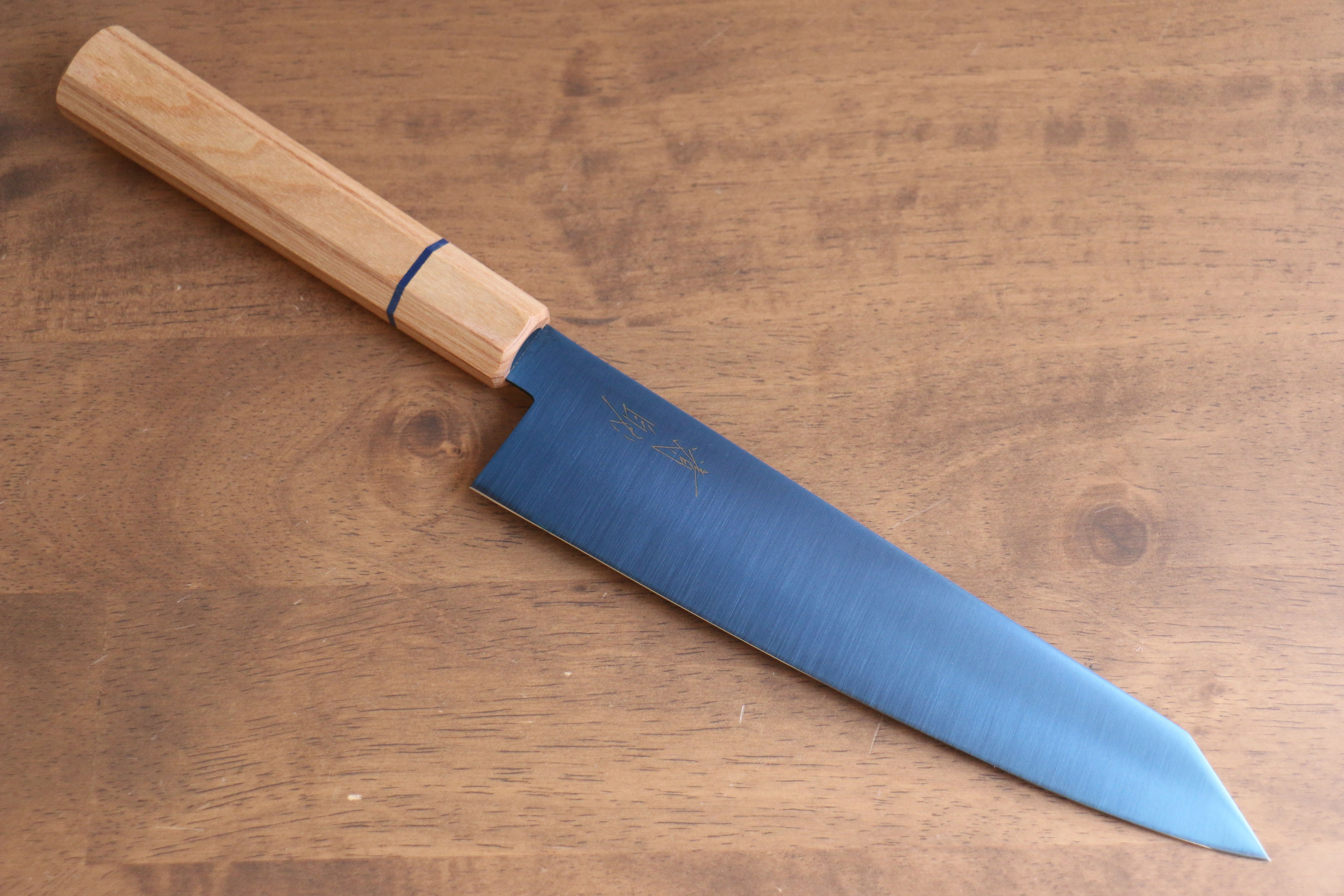 Seisuke SK-85 Ion plating Kiritsuke Gyuto 210mm White wood Handle - Japanny - Best Japanese Knife