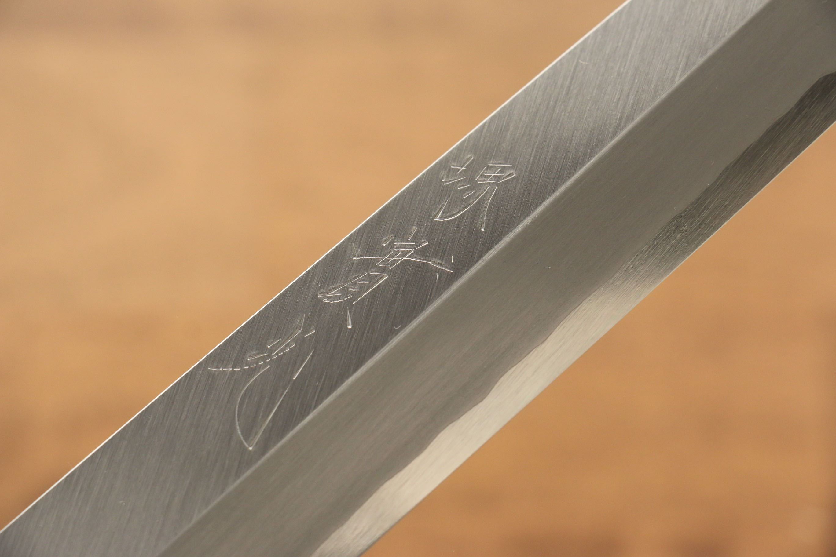 Jikko Silver Steel No.3 Yanagiba  270mm Shitan Handle - Japanny - Best Japanese Knife