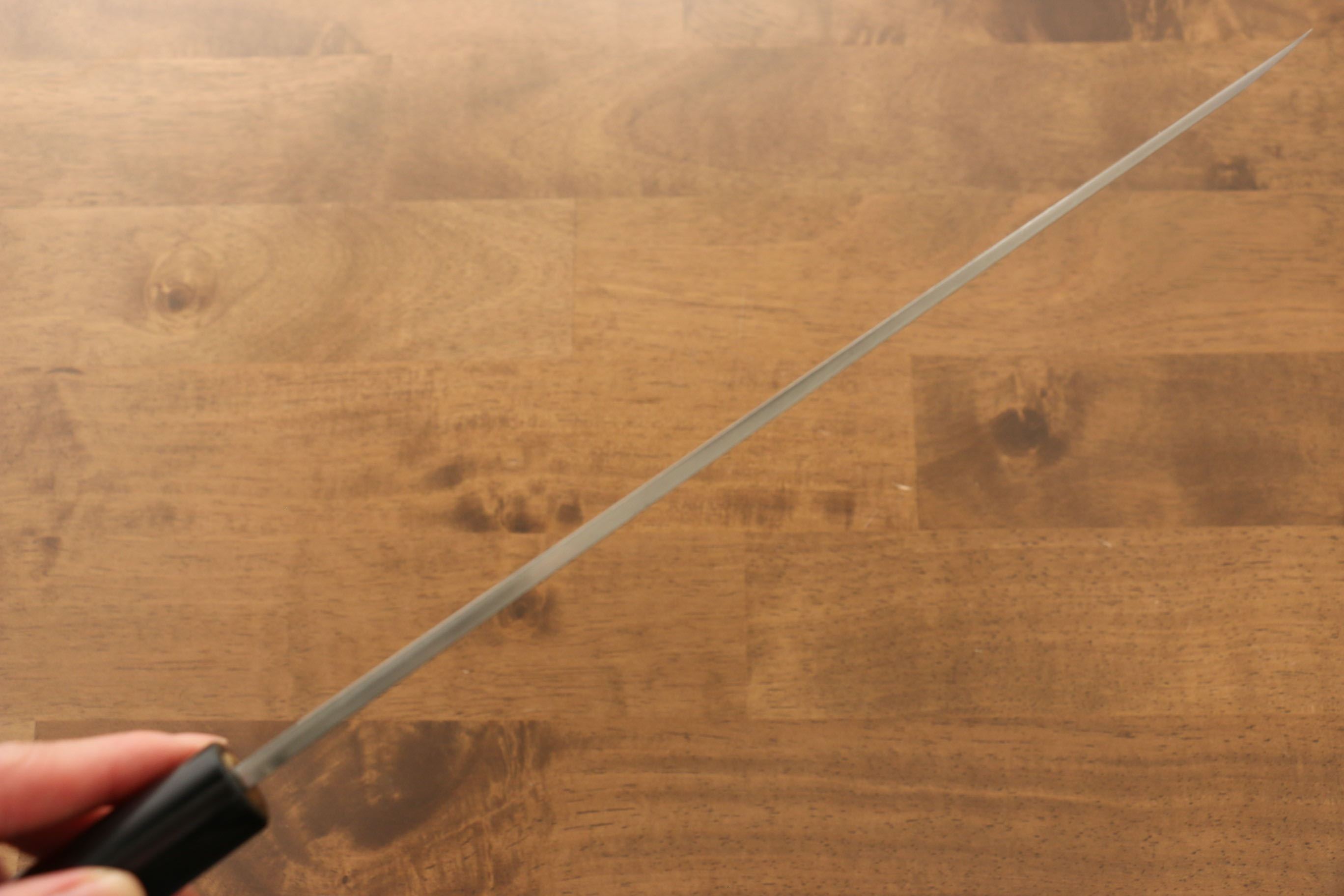 Jikko Silver Steel No.3 Yanagiba  270mm Shitan Handle - Japanny - Best Japanese Knife