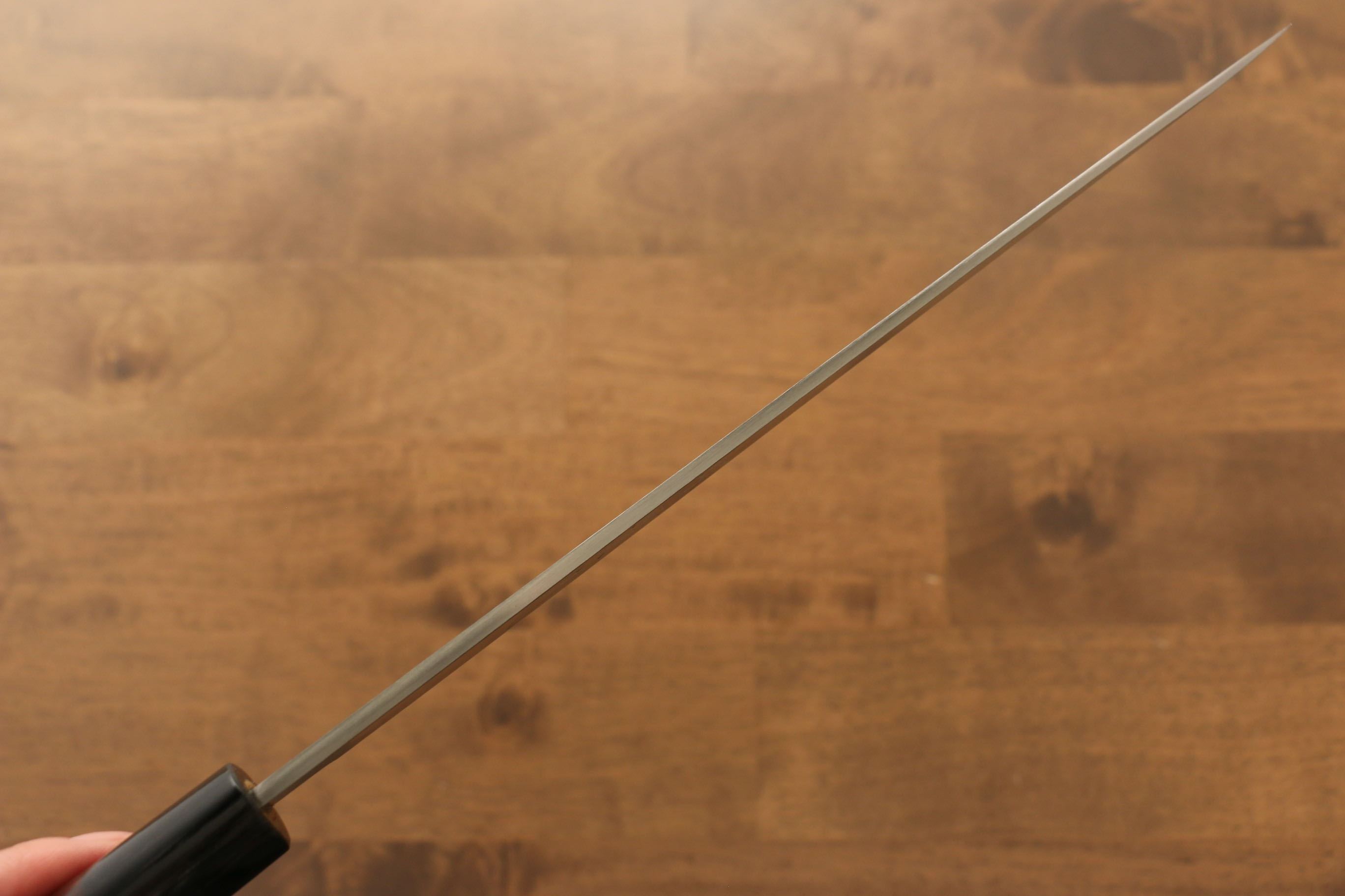 Jikko Silver Steel No.3 Yanagiba  240mm Shitan Handle - Japanny - Best Japanese Knife