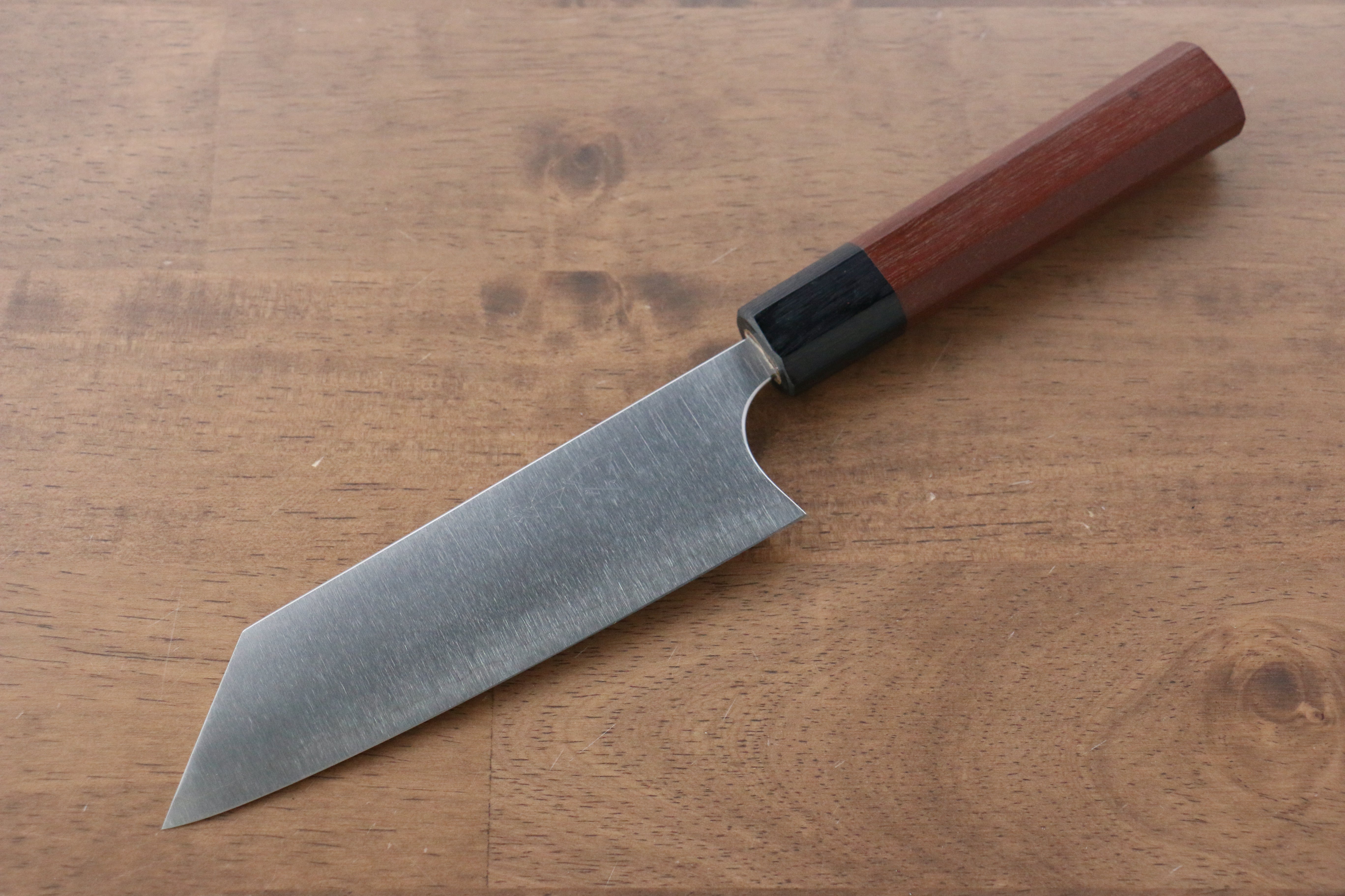 Shibata Takayuki Koutetsu SG2 Small Bunka  140mm Jarrah Handle - Japanny - Best Japanese Knife