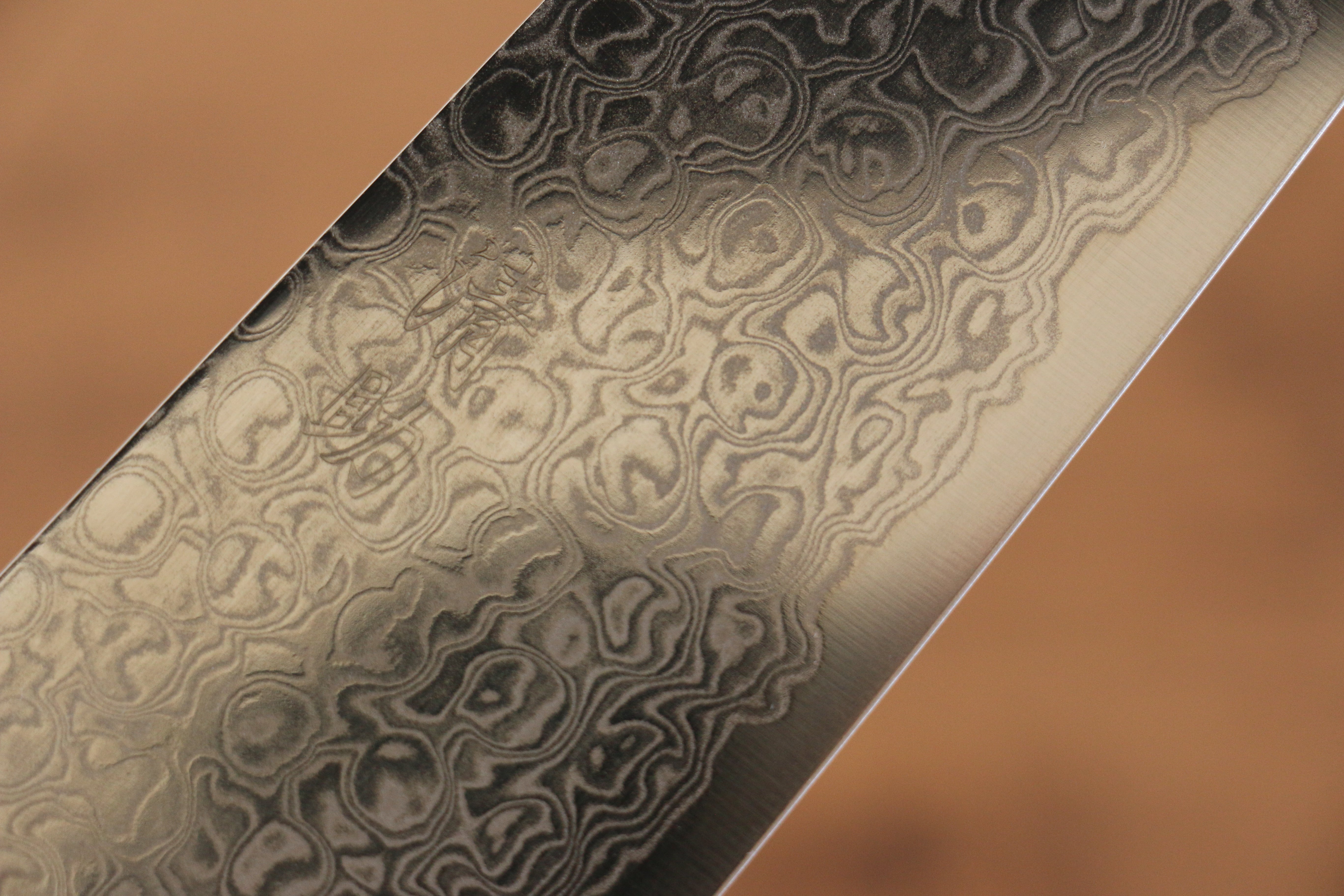 Seisuke ZA-18 Mirrored Finish Damascus Gyuto 210mm Oak Handle - Japanny - Best Japanese Knife