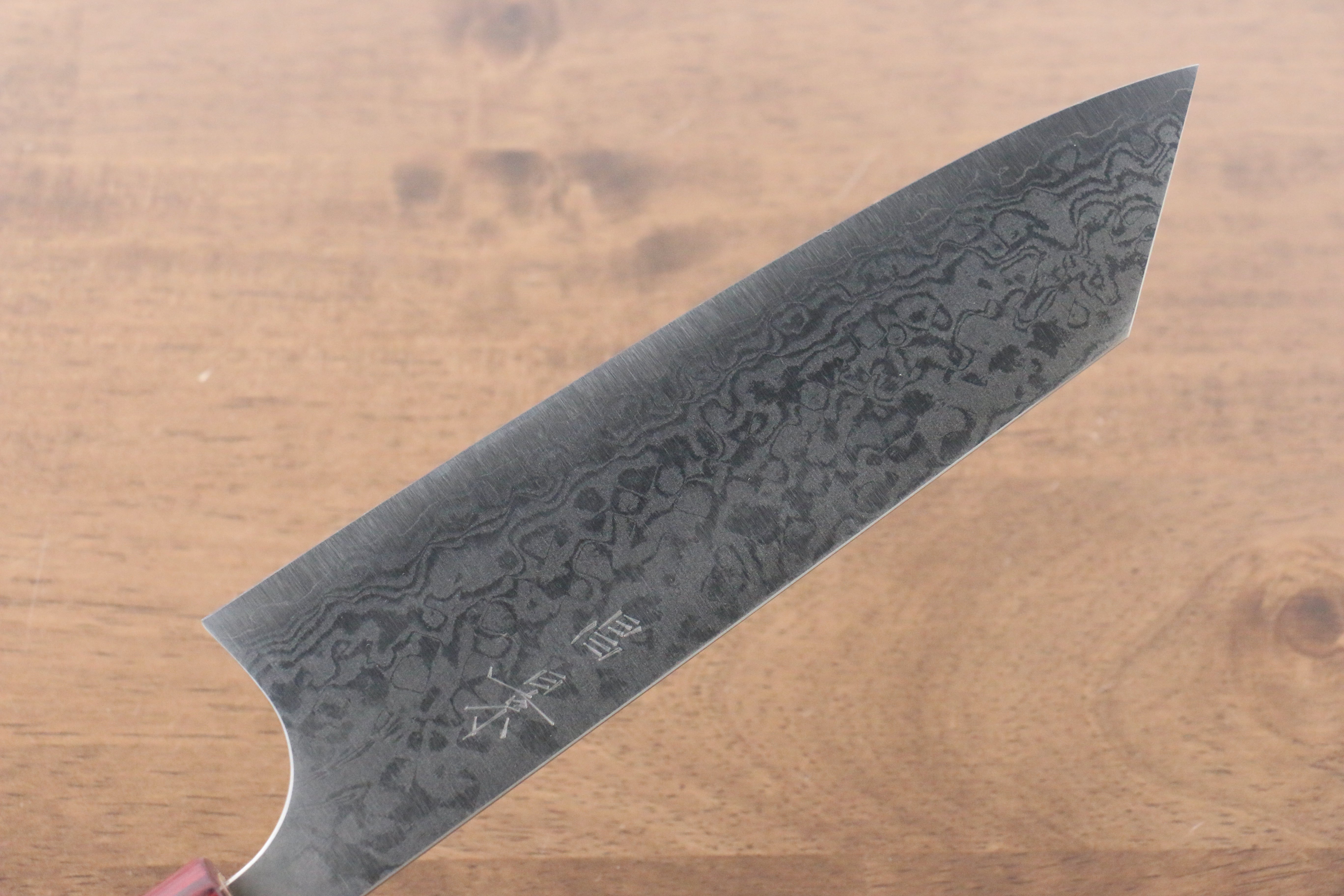 Masakage Kiri VG10 Damascus Bunka 170mm Magnolia Handle - Japanny - Best Japanese Knife