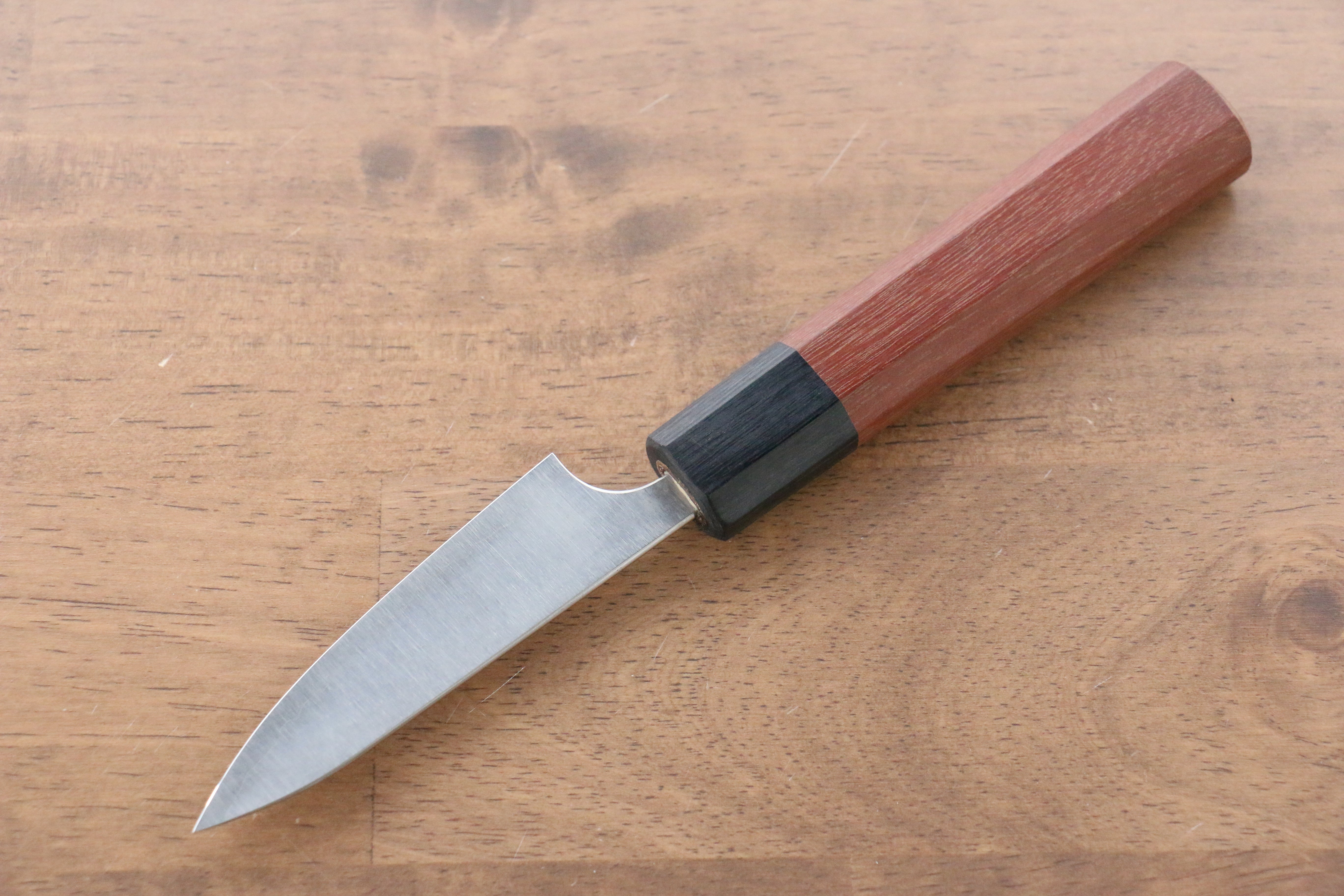Shibata Takayuki Koutetsu Blue Super Petty-Utility  80mm Jarrah Handle - Japanny - Best Japanese Knife