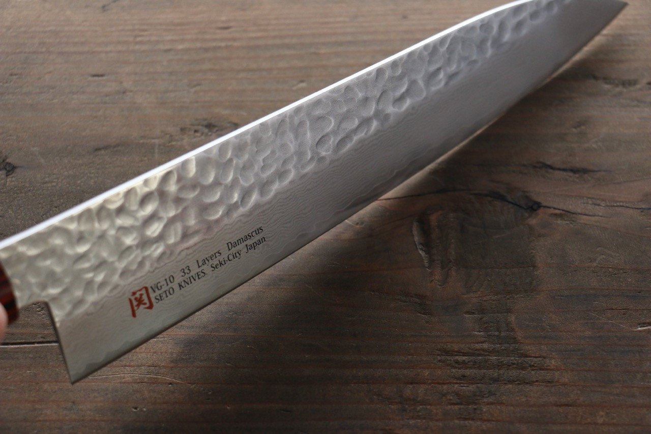 Iseya VG10 Damascus Gyuto 210mm - Japanny - Best Japanese Knife