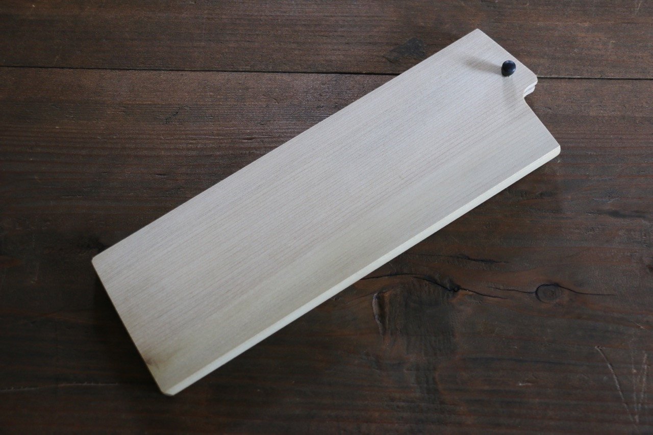 (Dai) Magnolia Sheath for 180mm Nakiri with Plywood pin - Japanny - Best Japanese Knife