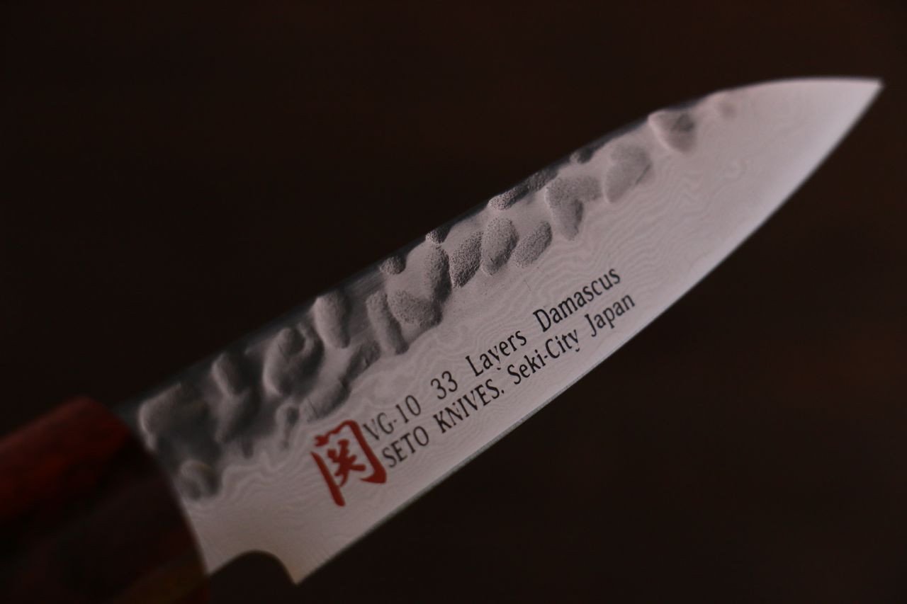 Iseya VG10 Damascus Paring 76mm - Japanny - Best Japanese Knife